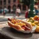 Big Hot-Dog-Buffet