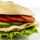 Brötchen-Sandwich (ganzes belegtes Brötchen)