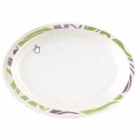 Essteller, oval